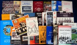Scottish Football books, a collection of 28 books and booklets, mostly relating to Amateur and Non-