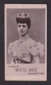 Cigarette card, Taddy, English Royalty, type card, Princess of Wales (Queen Alexandra) (gd) (1)