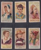 Cigarette cards, Japan, Murai Bros, Headdresses of Various Nations, six cards, Austria (Year