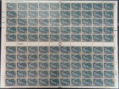 Stamps, GB KGVI and QEII mint collection housed in a stockbook, 2 folders and loose to include a