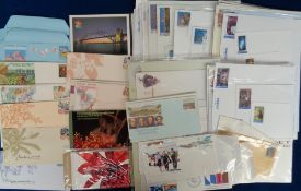 Stamps, Australia, collection of aerograms, pre-paid postcards and gift cards. 100s
