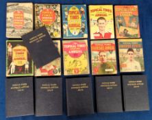 Topical Times Annuals, a collection of 16 Annuals, ten original soft back editions for 1930/31 -