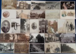 Postcards, broad selection inc. RP, Topiary, Views, Churches, Social History, Fashions, People,
