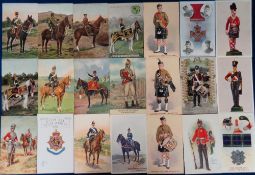 Postcards, Military, a military mix of approx. 65 cards, mostly Coldstream Guards, Scots Guards, and