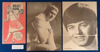 Trade cards, Monty Gum Stars of Radio 1 on 247, Original Wrapper (Paper Bag) & 5 DJ Cards, 272 x