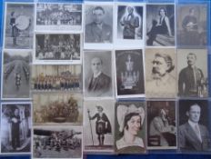 Postcards, a Literary/music mix of approx. 59 cards. Music (33) includes various bands, Herr Simm (