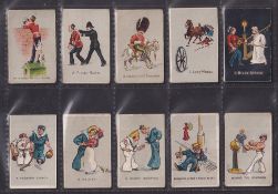 Cigarette cards, Redford & Co, Naval & Military Phrases (set, 40 cards) (mixed condition, fair/gd)