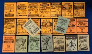 Racing & Football Outlook Football Annuals, a collection of 23 editions, 1930-31, 1934-35 to 1937-38