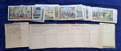 Trade cards, Spanish Language, Anon Christoper Columbus, Discoverer of the New World (set XL100