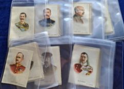 Tobacco Silks, Phillips (BDV), Great War Leaders, 'G Size' 163x117mm, 47 different (some minor