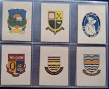 Trade cards, South Africa, Post Toasties Transvaal School Crests L Sized (set 26 cards) (gen vg)