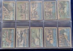 Cigarette cards, Hill's Transfers (set 100 cards) (gd)
