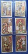 Trade cards, Liebig S87 Japanese Series (English Language version) (2 with back damage 1 with corner