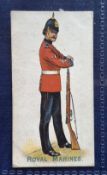 Cigarette card, Wholesale Tobacco Co, Army Pictures (Home & Colonial Regiments) type card 'Royal