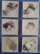 Cigarette cards, USA, Duke's Photographs from Life ref D900-650, 14 different cards (fair at best)