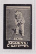 Cigarette card, Ogden's Tabs, Item 97-2 type card J Morris Golf (slight edge knocks, gd)