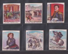 Cigarette cards, South America, Montedonico (Uruguay), Life of Napoleon, 'M' size (set, 60 cards,
