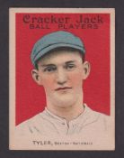 Trade card, USA, Cracker Jack Ball Players, type card, no 146 Lefty Tyler, Boston - Nationals,