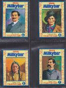 Trade cards Nestle Milky Bar, Wild West Collector's cards (set 18 cards) including Billy the Kid,