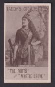 Cigarette card, Taddy, Actresses, Collotype, type card, Miss Mary Rourke (gd) (1)