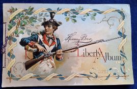 Tobacco Booklet, Kinney Bros Printed album, Liberty Album (slight area of damage on cover, similar