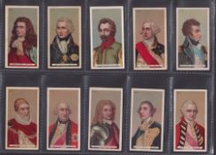 Cigarette cards, Wills, Builders of the Empire (set, 50 cards) (1 with small rubber stamp mark to
