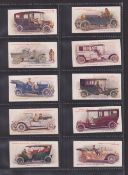 Cigarette cards, Lambert & Butler, Motors 1908 (set 25 cards) (gd)