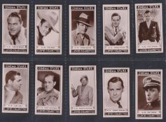 Cigarette cards, 8 sets all Cinema & Entertainment related, R Lloyd Cinema stars 2nd 28-54, Ogden'