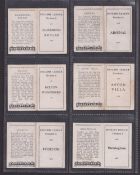 Trade cards, Barratt, Football Team Folders Division I, 22 cards various seasons, Arsenal. Aston