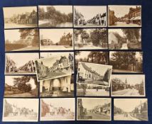 Postcards, Berkshire, a mixed collection of approx. 22 cards of Bracknell, Wokingham and environs,