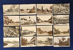 Postcards, Norfolk, a collection of approx. 25 cards, with RPs of Old Sea Palling, Hunslett Mill