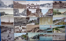 Postcards, a variety of 250 views inc. Southend, Westcliff, Clacton, Dedham, Benfleet, Dovercourt,
