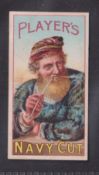 Cigarette card, Player's Advertisement card, Testimonial back, Handbook picture ref no.4 Old Salt
