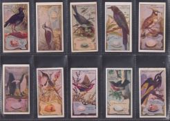Cigarette cards, Wills (Australia), Birds of Australasia, yellow back all Wills Specialities back (