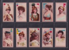 Cigarette cards, ATC, Beauties, International Code of Signals, 2nd Series, Green net back (set, 25