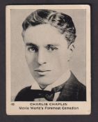 Cigarette cards, USA, Schinasi Bros., Movie Stars, 'L' size, 54 different cards in four styles, head