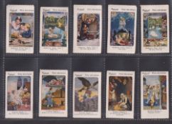 Cigarette cards, USA, ATC, Fairy Tale Stamps (set, 50 stamps) (gd/vg)