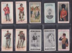Cigarette cards, 50 cards all issued by Cope's many series mainly in singles or small runs,