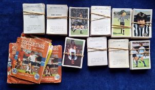 Trade cards, Football, FKS approx. 1000 cards majority are 1972/73 Soccer Stars, plus a few other