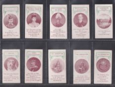Trade cards, Barratt's, Coronation, 1911 (22/25) (some with minor faults, fair/gd) (22)