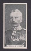 Cigarette card, Cooper & Co, Boer War Celebrities 'STEW' (Alpha), type card, Late General