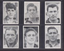 Trade cards, News Chronicle, Footballers Pocket Portraits, Wolverhampton Wanderers, 'L' size, scarce