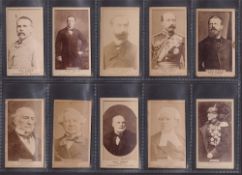 Cigarette cards, USA, Goodwin's, Photographic Cards, 'Old Judge Cigarettes' (plain backs),