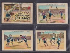 Trade cards, Spain, Football, two part sets, Juncosa 'Las Grandes Jugadas' (23/25, missing nos