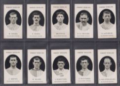 Cigarette cards, Taddy, Prominent Footballers (no Footnote), Blackburn Rovers (set 15 cards) (gd)