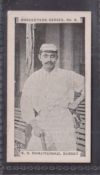 Cigarette card, Charlesworth & Austin, Cricketer Series, type card no. 6 K S Ranjitsinhji Sussex (