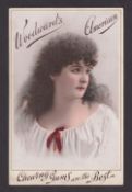 Trade card, USA, Woodward's American Chewing Gum, Counter Display Card - Beauties, 'XL' size, ref.