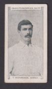 Cigarette card, Glass & Co, Cricketers Series, type card, no 7, T. Richardson, Surrey (slightly
