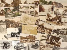 Postcards, Hampshire, a mix of approx. 64 cards, mainly Winchester and a good selection of Andover