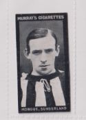 Cigarette card, Murray's Footballer Series J, Mordue Sunderland type card 67 x 35mm (gd/vg)